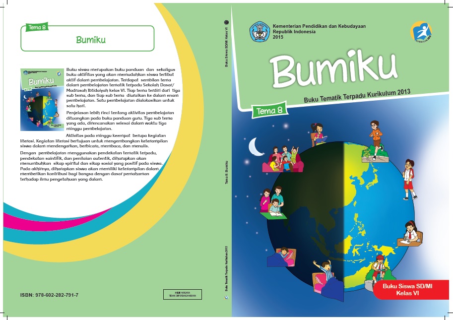 pdf buku tematik pkn kelas 6